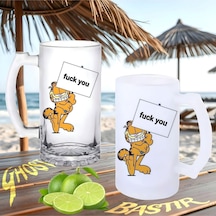 Garfield Buzlu Ya Da Buzsuz Bira Bardağı 109