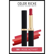 Color Riche Intense Volume Matte Ruj - 188 Rose Activist Çok Renkli