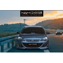 Opel Astra J Yarasa Ayna Kapağı - Parlak Siyah Abs Plastik