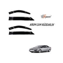 Ford Focus Krom Cam Rüzgarlığı 1.2Mm 2005 4'Lü - Caru446