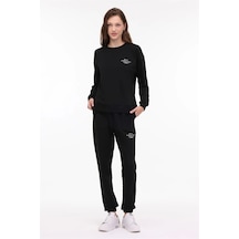 Lumberjack A10178487708010 Wb Anna 16 4pr Sıyah Kadın Orme Sweatshırt Siyah