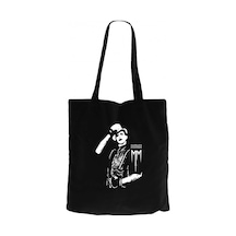 Marilyn Manson Body Siyah Kanvas Bez Çanta Siyah
