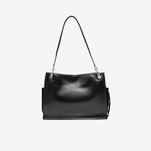 Siyah Omuz Çantası Kadın Sısley Sly 461 Sisley