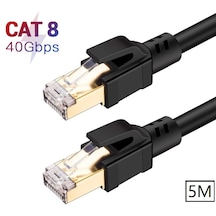 5216 Cat8 5M 40Gbps S/ftp 2000MHz Yüksek Hızlı İnternet Kablosu