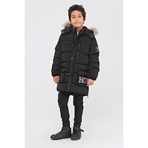 Erkek Çocuk Mont 51233s Siyah