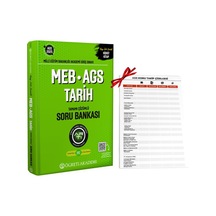 2025 Meb-ags Soru Bankası Tamamı Çözümlü Tarih & Ags Takip Çizelgesi Seti