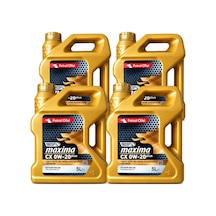 Petrol Ofisi Maxima Cx 0w-20 Plus 4 X 5 L Motor Yağı