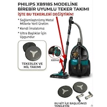 Philips Marathon Ultimate Xb9185/07 Emici Başlık Teker Takımı 1 Takım 2 Adet