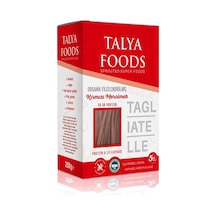Talya Foods Organik Filizlendirilmiş Kırmızı Mercimek Taglıatelle 200 G