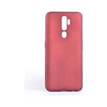 Oppo A5 2020 Kılıf Yumuşak Dokulu Soft İnce Mat Silikon Kapak Premier