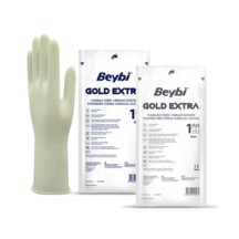 Beybi Gold Extra Pudralı Steril Cerrahi Eldiven 50'li 8.5