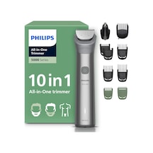 Philips Multigroom Series 5000 Hepsi Bir Arada Yüz, Baş Ve Vücut İçin 10 Parçalı Sakal Düzeltici Ve Saç Düzeltici,kendiliğinden Bilenen Metal Bıçaklar, On Bir Uzunluk Ayarı 0,5-16 Mm ,model Mg5918/15 Diğer