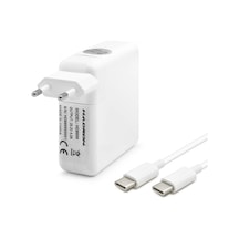 Type-c Laptop Adaptörü 85w 20.2v 4.3a Beyaz