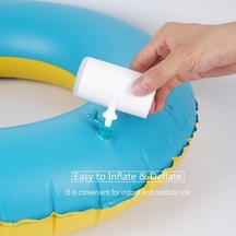 Artfulabode Yatak, Usb Taşınabilir Şişme Şişirme Seti Şarjlı Pompası Oyuncakları Nozul Led Kablosuz Işıklı Havuz Hava Geeroyoo 3 + - İs