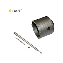 Troy 27464 Elmas Beton Panç 73mm + Adaptör 400mm