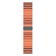 Xiaomi Amazfit Pace Uyumlu Krd-27 22mm Ardx Kordon-turuncu