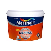 Marshall Sil-Pak Leke Tutmaz Silinebilir Duvar Boyası 15 Lt
