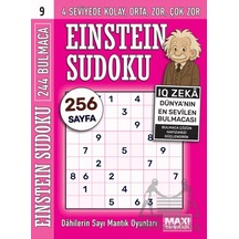 Einstein Sudoku 9 Maxi Yayıncılık
