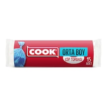 Cook Çöp Torbası Orta Boy 15'li