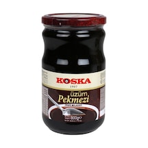 2 Adet Koska Üzüm Pekmezi Cam Kavanoz 800 G