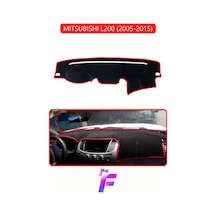 Mıtsubıshı L200 2005-2015 Araca Özel Torpido Örtüsü Kolay Montaj Güneşten Korur Koruma H33