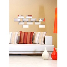 M3 Decorium Bricks Dekoratif Ayna Gümüş