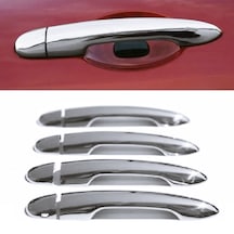 Nissan Primera 2002 Ve Üzeri Krom Kapı Kolu 4 Kapı P.çelik