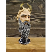 God Of War Ragnarok Kratos Mimir 20cm El Yapımı Polyester Figür