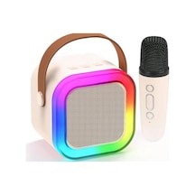 Wowkids Sy13 İki Mikrofonlu Gold Karaoke Speaker
