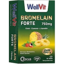 Wellvit Bromelain Forte 30 Tablet