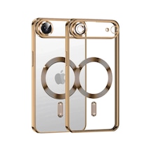 Apple Uyumlu iPhone 17 Air Uyumlu Kross Magneticsafe Kapak - Çöl Titanyum