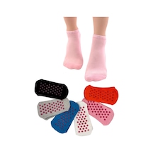 Steppe Berry 6'lı Kadın Pilates Yoga Çorabı Çok Renkli