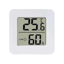 Alkatronik 45mm Mini Nem Sıcaklık Ölçer Hava Durumu Isı Gösterge Dijital Ekran Termometre Ev Oda Ofis Kuluçka