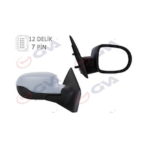 Dış Dikiz Aynası Elektrikli Sağ Clio 3 Hb 09 Isıtmalı Sensör Astarlı Konv.cam
