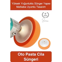 Pastacila Oto Pasta Cila Süngeri Yüksek Yoğunluk Boya Parlatma Pedi Derin Temizlik Araç Boya Bakım