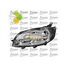 Peugeot 301 Sağ Sol Ön Far Drl Özellikli Motorlu 2012-2017