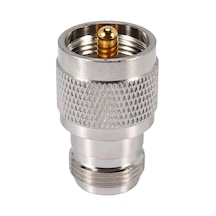 Uhf Erkek Pl259 - N Dişi M/f Düz Koaksiyel Adaptör