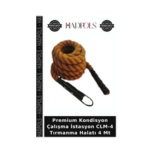 Premium Kondisyon Çalışma İstasyon Clm-4 Tırmanma Halatı 4 Mt Çok Renkli