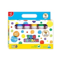 6'lı Yıkanabilir Lino Dot Boya Seti