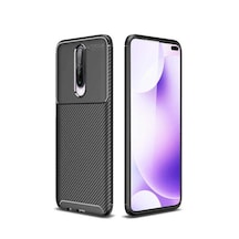 Xiaomi Mi 9T Pro Silikon Kilif + Xiaomi Mi 9T Pro Kirilmaz Cam (252129447) 252129447 - Seçenek / Renk-Siyah