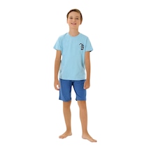Rolypoly Rp3813-c Erkek Çocuk Yazlık Bermuda Takım Su Yeşili
