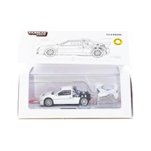 Tarmac Works 1/64 Ford Rs200 White Model Araba