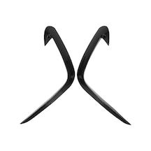 Hyundai Tucson Nx4 2020-2021 Ön Faro Kapak Trim, Karbon Fiber Desenli Abs Malzeme, Koruyucu Ve Stili Artıran, Kolay Kurulum