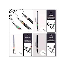 Brush Pen, Hazneli Fırça Uçlu Kalem, Çini, Seramik, Tahrir Fırçası, Çizim Fırça, 3 Adet-s-m-l