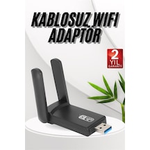 Wifi - 493 - Adaptörü Bt5.0 Wifi 2'si Bir Arada Çift Bantlı - Csmo-tex - Çift Anten