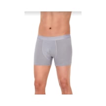 Yıldız 41 Erkek Likralı Boxer Gri 12 Adet 001