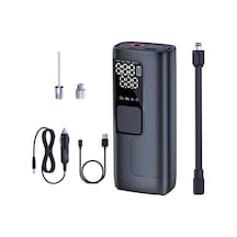 Cbtx Global Nw06 Taşınabilir Araç Lastik Pompası Güç Bankası Fonksiyonlu Dijital Ekran Hava Şişirme Cihazı
