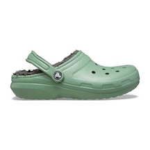 Crocs Classic Lined Clog Erkek Terlik - Yosun Yeşil