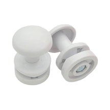 Havlupan Rayları İçin Havlu Ve Bornoz Askısı Beyaz Genel