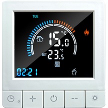Mufunye Akıllı Wifi Termostat - Yerden Isıtma Ve Elektrikli Isıtma Kontrolü İçin Lcd Ekranlı